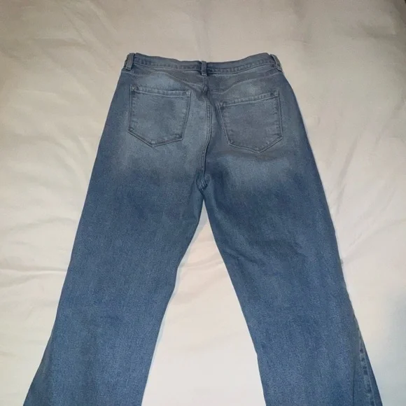 Distressed Blue Denim Jeans - Picture 3 of 3
